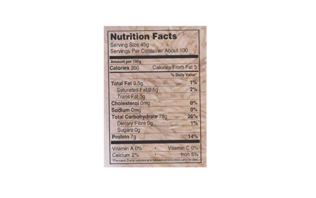 Bytewise Organic Basmati Rice-White    Pack  908 grams